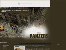 Tablet Screenshot of panzers.sztab.com